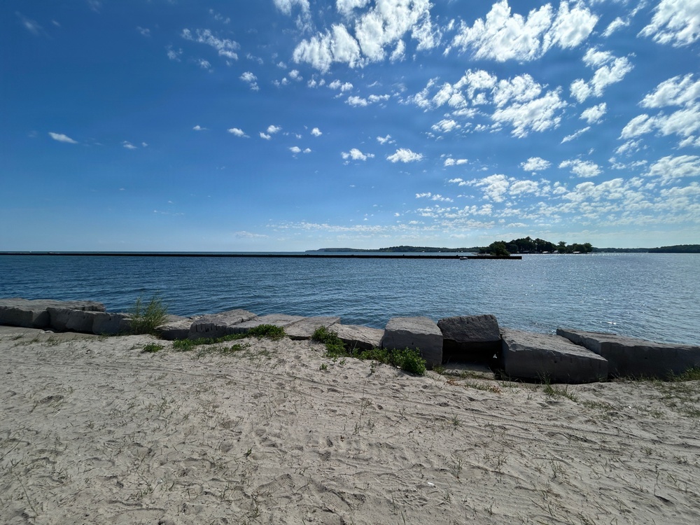 Commander Visits Great Sodus Bay Navigation Projects During AOR Tour