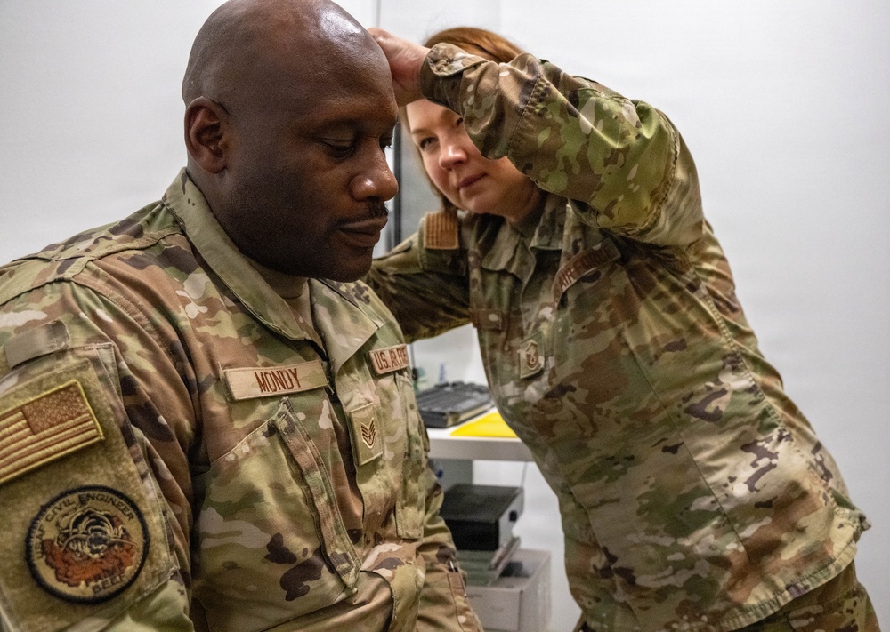 285th CES Annual Training at Ebbing ANGB
