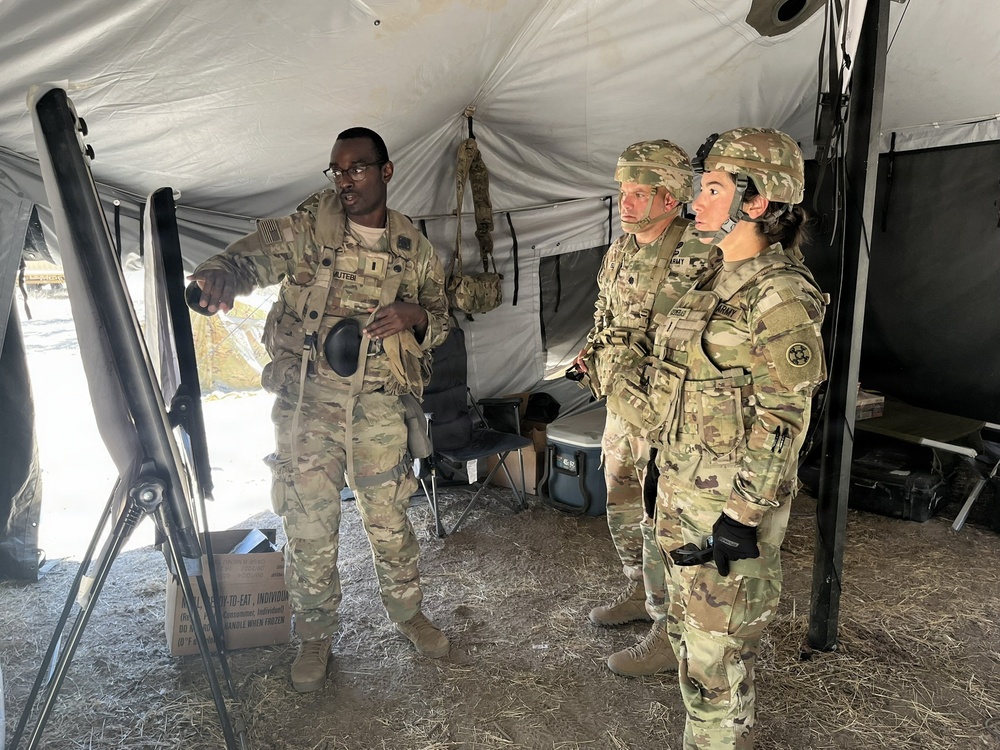 310th Expeditionary Sustainment Command units are evaluated on their Mission Essential Tasks during Operation Bold Eagle