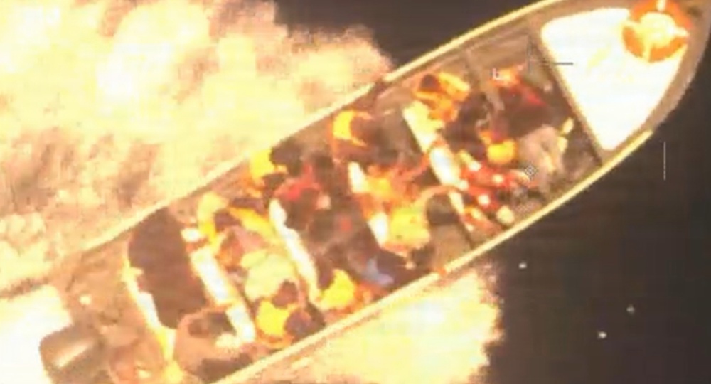 Coast Guard, partners interdict 21 aliens, medevac man from vessel near San Clemente Island
