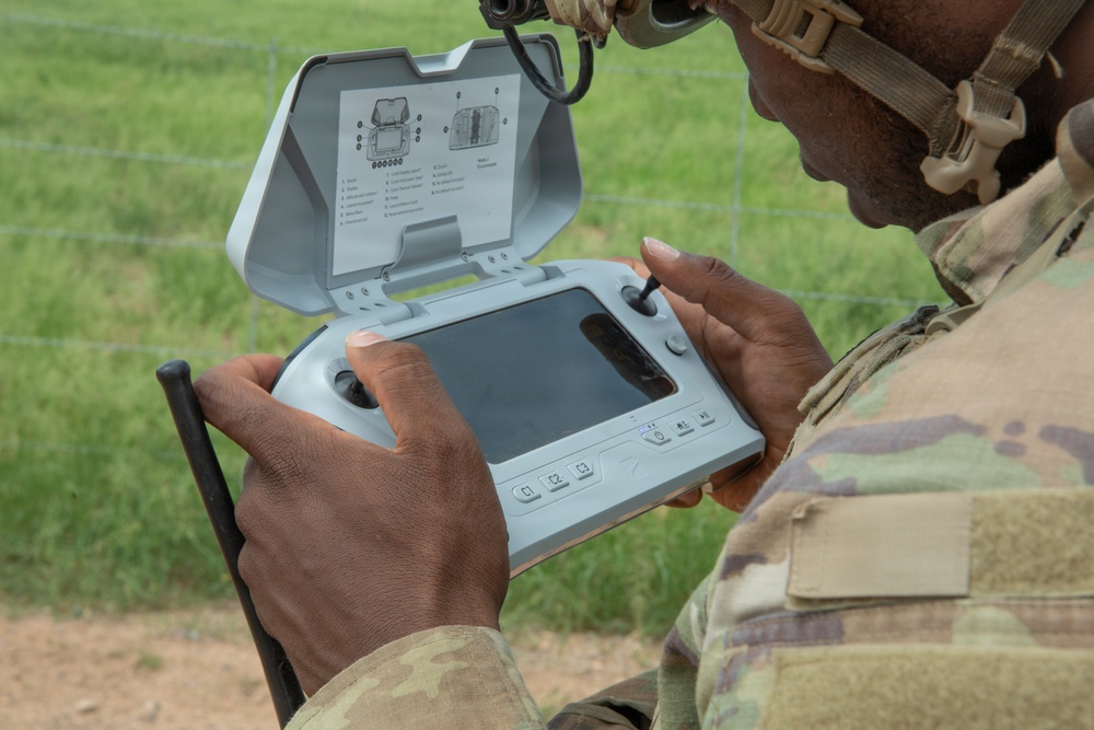 U.S. Army Soldiers Assist CBP with Drone Operation