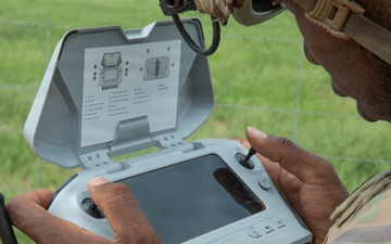 U.S. Army Soldiers Assist CBP with Drone Operation