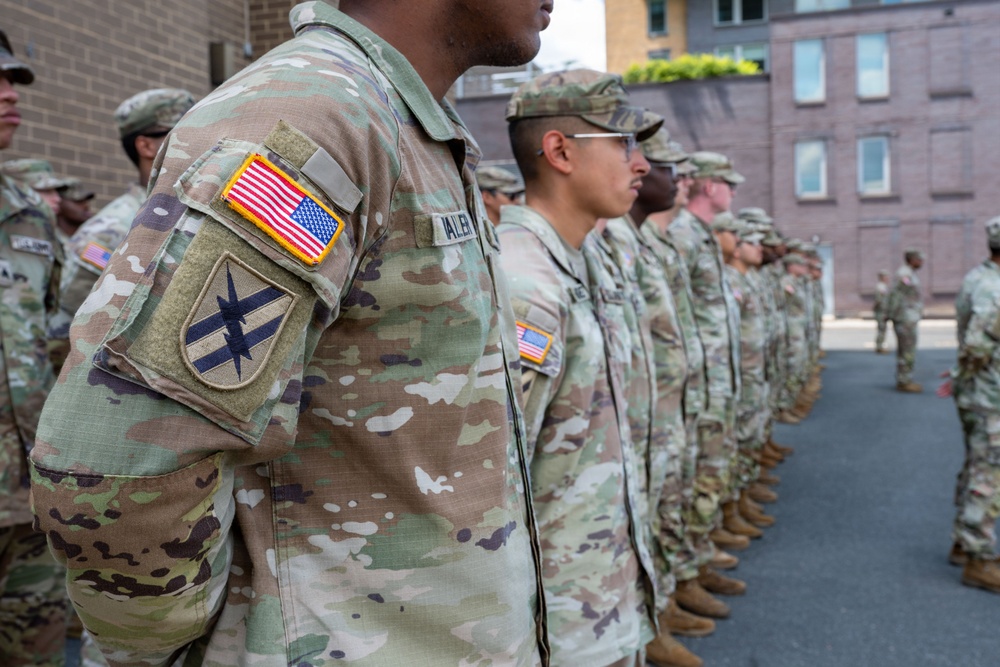 JTF-DC Georgia National Guardsmen recognized for achievements on patrol