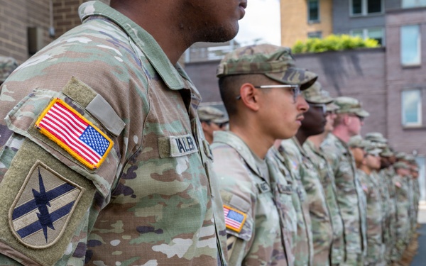 JTF-DC Georgia National Guardsmen recognized for achievements on patrol