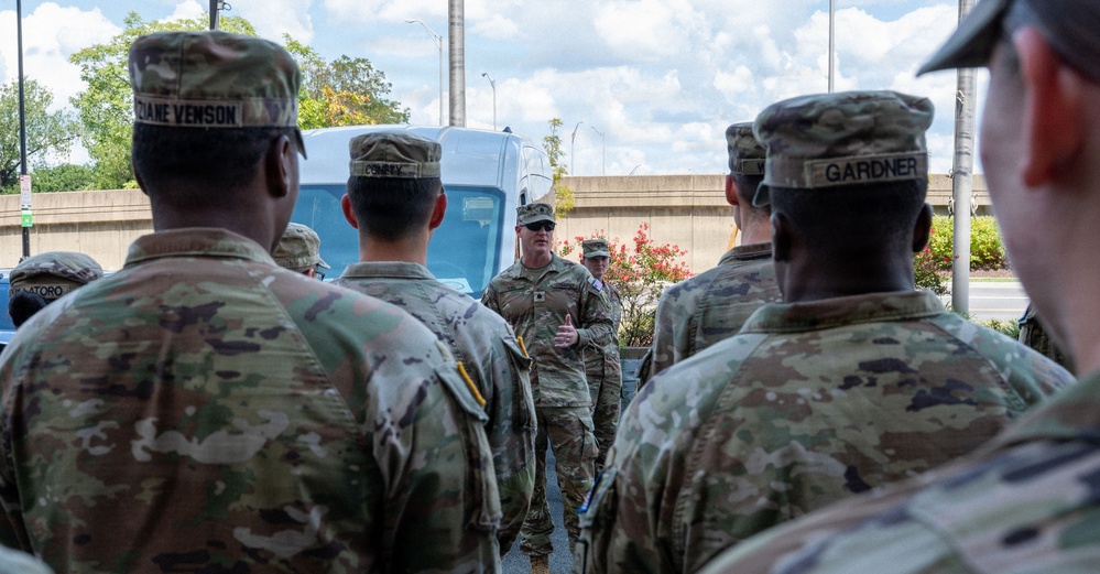 JTF-DC Georgia National Guardsmen recognized for achievements on patrol