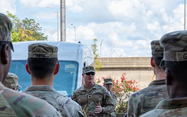 JTF-DC Georgia National Guardsmen recognized for achievements on patrol