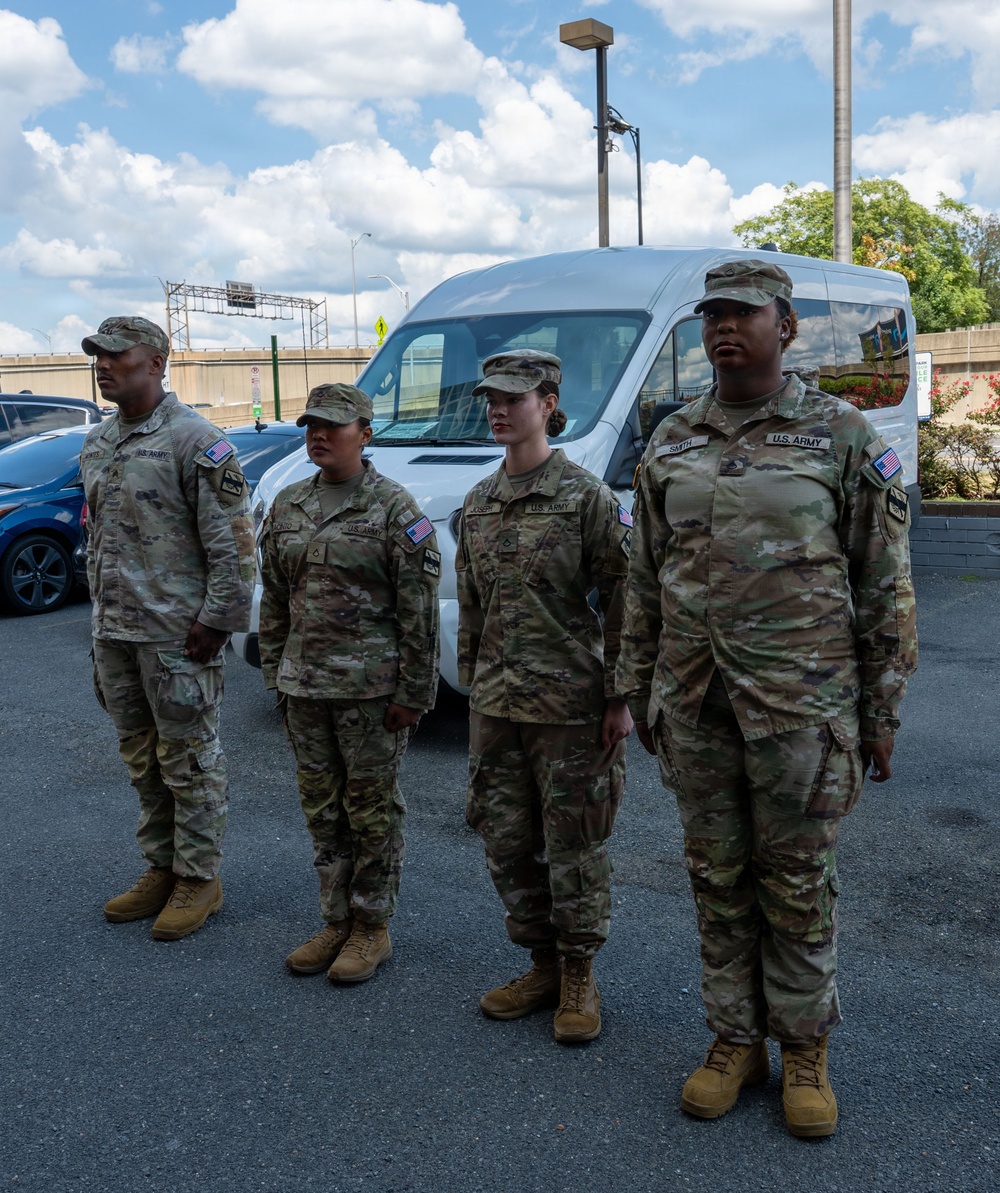 JTF-DC Georgia National Guardsmen recognized for achievements on patrol