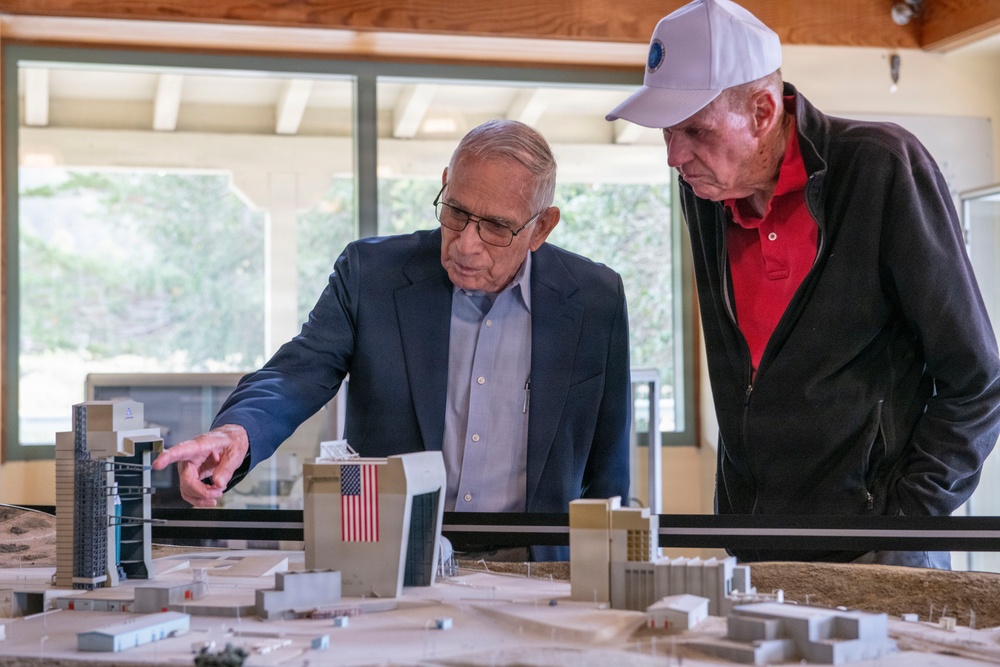 Space reconnaissance pioneers visit Vandenberg Space Force Base