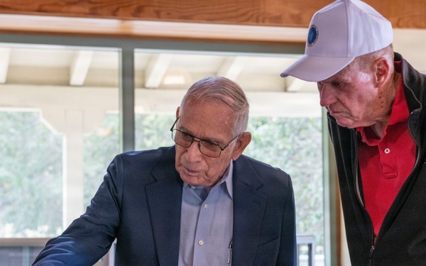 Space reconnaissance pioneers visit Vandenberg Space Force Base