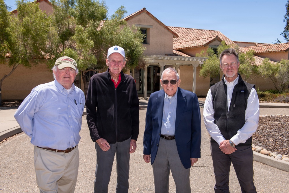 Space reconnaissance pioneers visit Vandenberg Space Force Base