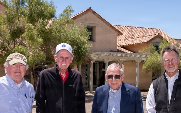 Space reconnaissance pioneers visit Vandenberg Space Force Base
