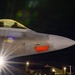F-22 Raptor under the lights