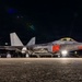 F-22 Raptor under the lights