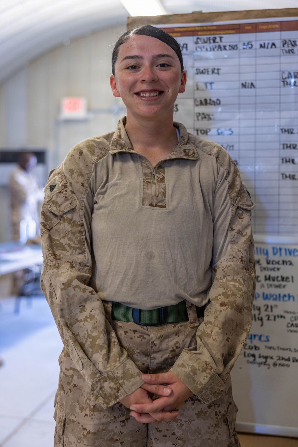 SLTE 4-26: Regimental Shoutout: Cpl. Jennifer Carmona