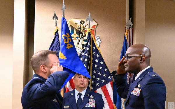 254th Combat Communications Group Welcomes Col. Jarrett P. Virgil as New Commander