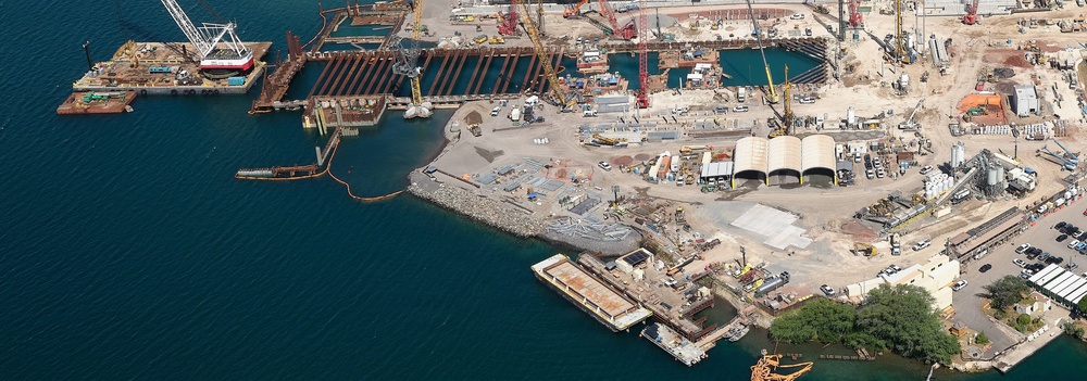 Dry Dock 5 (P-209) Aerial Construction Progress: July 2026