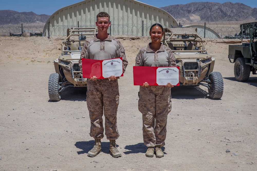 2nd MarDiv CG awards NCO and Marine of the Quarter