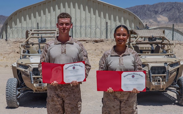2nd MarDiv CG awards NCO and Marine of the Quarter