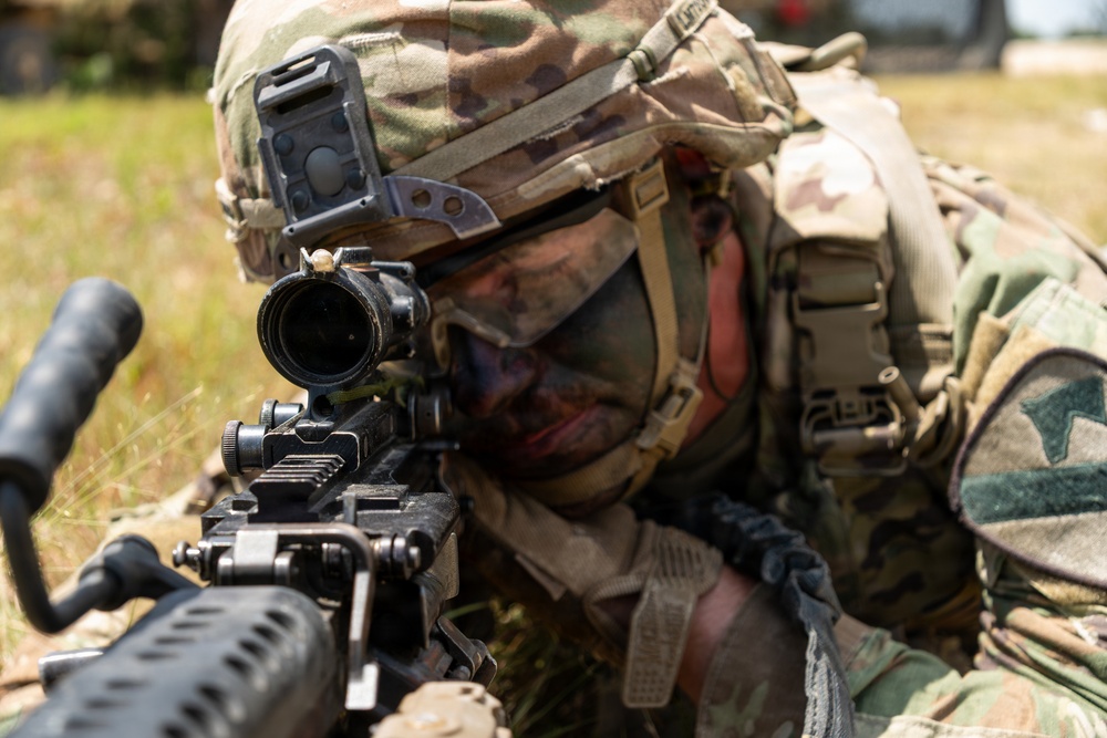 2nd Battalion, 12th Cavalry Regiment conducts squad live-fire exercise