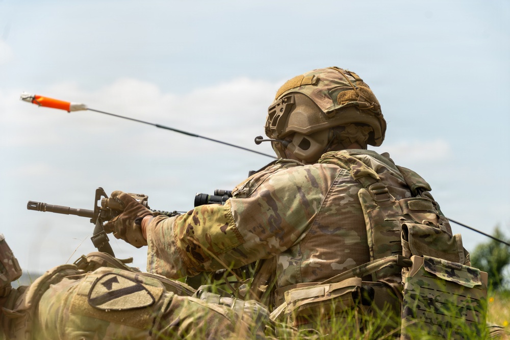 2nd Battalion, 12th Cavalry Regiment conducts squad live-fire exercise