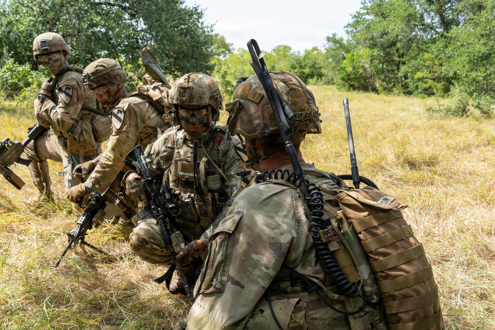 2nd Battalion, 12th Cavalry Regiment conducts squad live-fire exercise