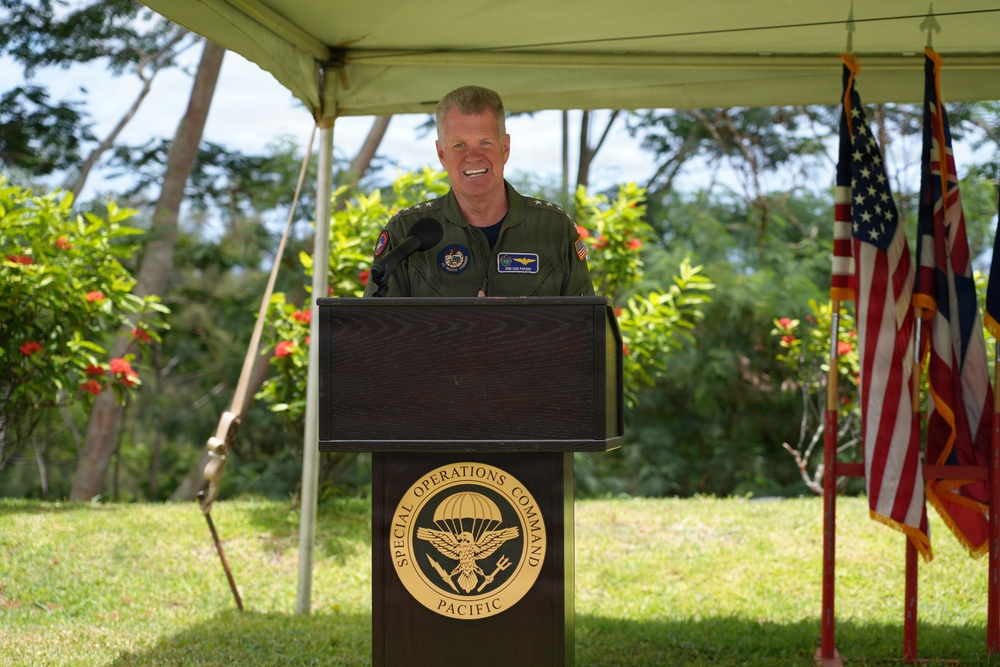 SOCPAC Change of Command