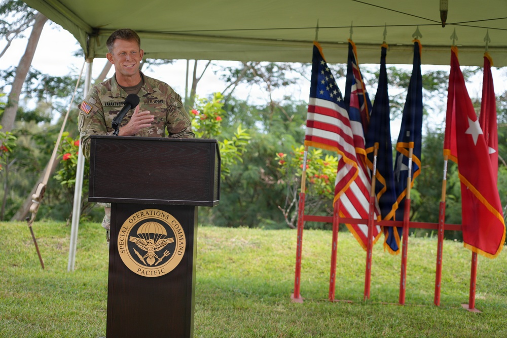SOCPAC Change of Command