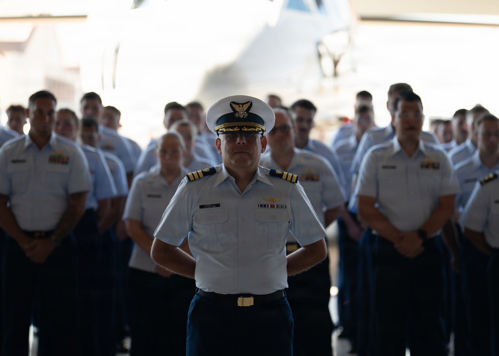 Coast Guard Air Station Sacramento holds change of command ceremony