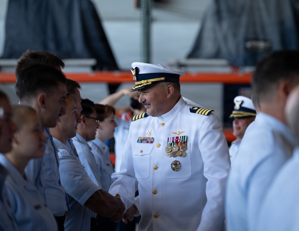 Coast Guard Air Station Sacramento holds change of command ceremony