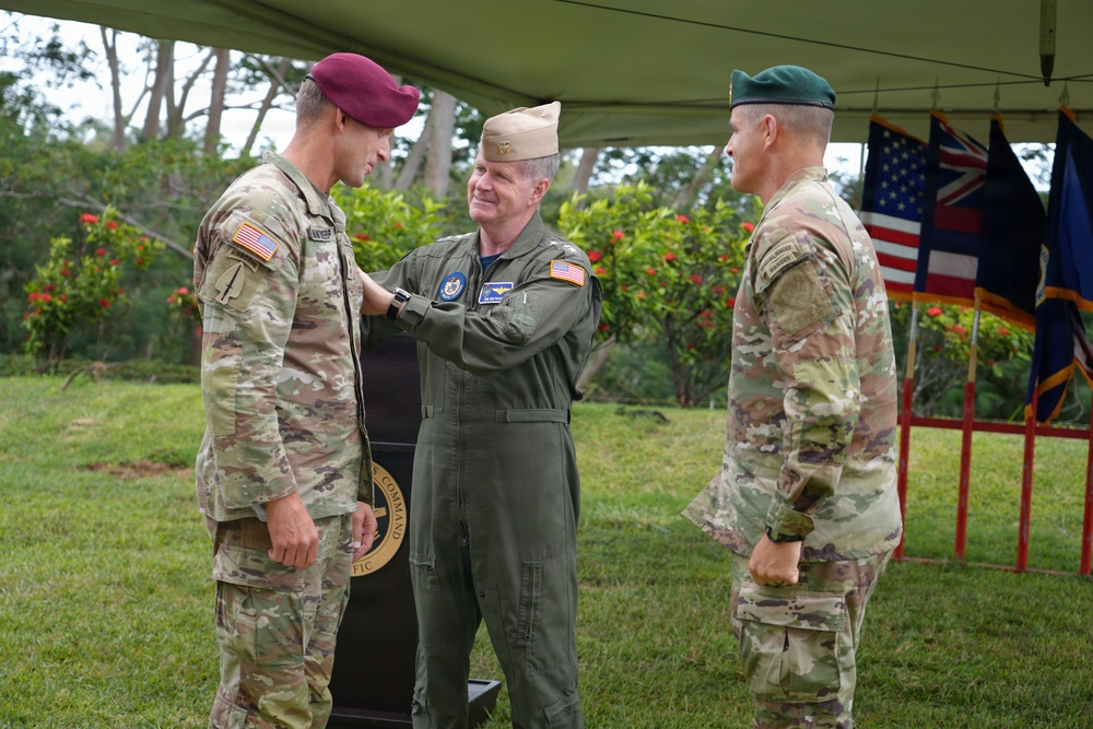 SOCPAC Change of Command