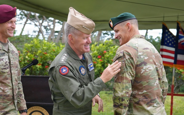 SOCPAC Change of Command