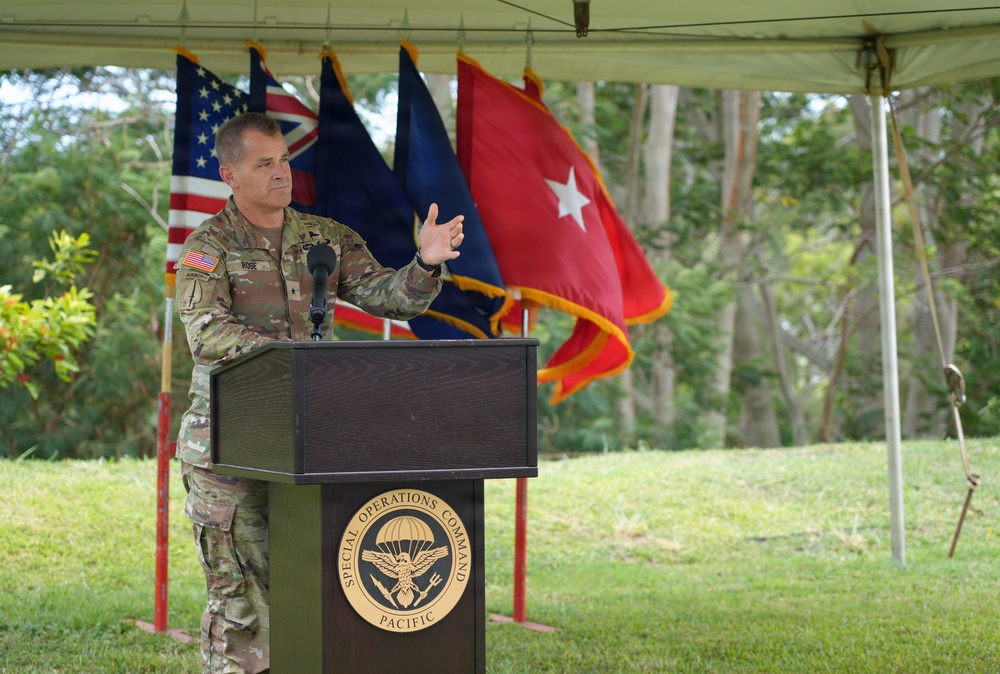 SOCPAC Change of Command