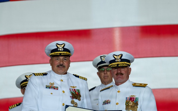 Coast Guard Air Station Sacramento holds change of command ceremony