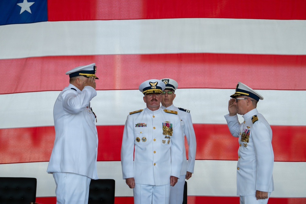 Coast Guard Air Station Sacramento holds change of command ceremony