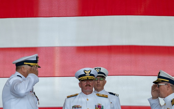 Coast Guard Air Station Sacramento holds change of command ceremony