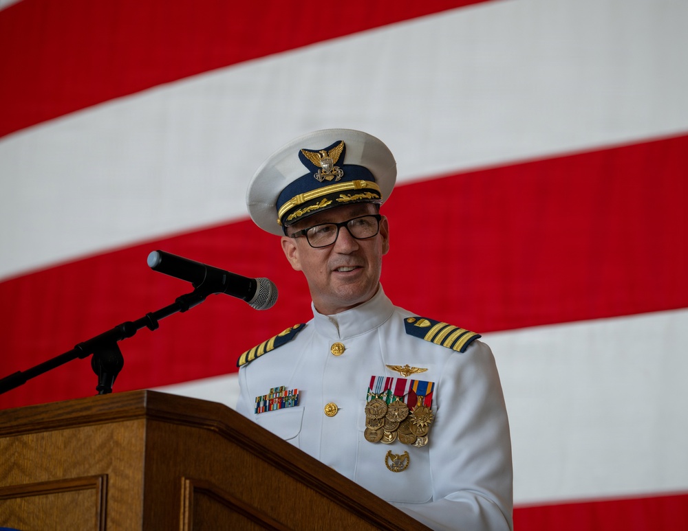 Coast Guard Air Station Sacramento holds change of command ceremony