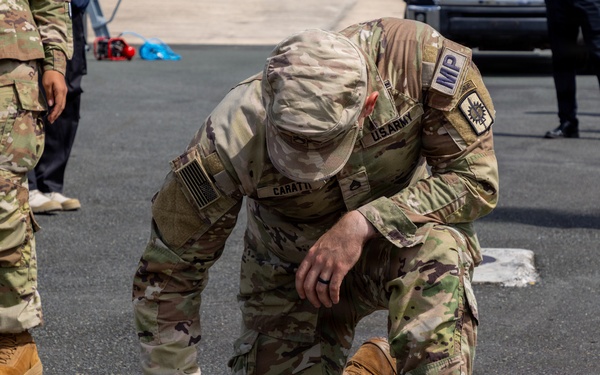 728th MP Academics and Drone Training in Palau