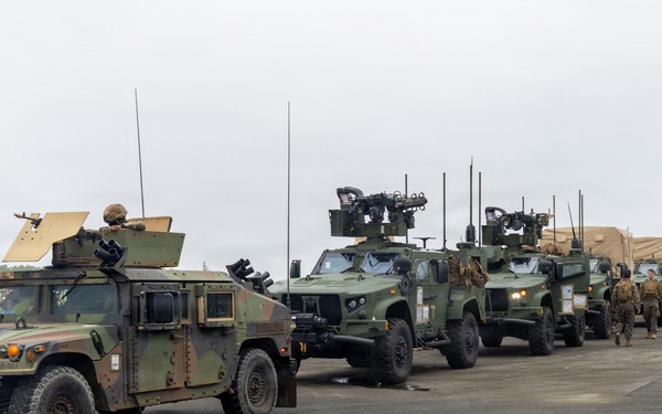 Tenacious Archer 26: U.S. Army and Marine Convoy