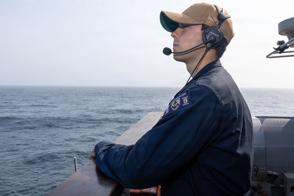 USS Princeton Watch Standers