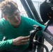 USS Princeton Conducts Helicopter Maintenance