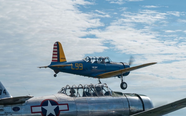Arctic Lightning Warbirds Flyover