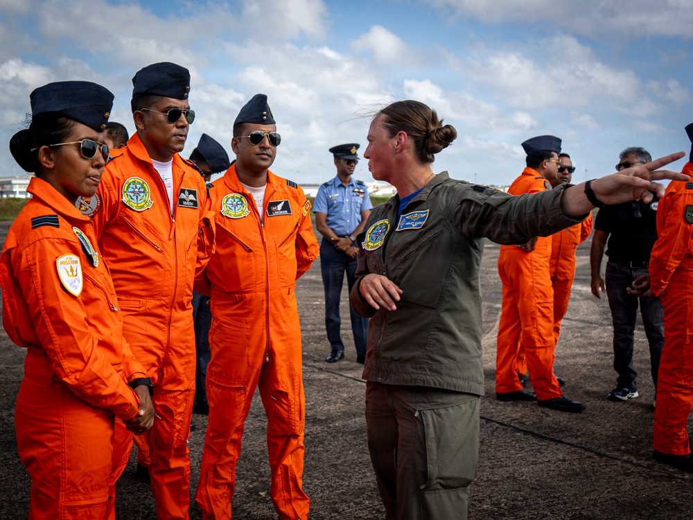 VP-26 Tridents Host P-8 Static Display During CARAT Sri Lanka 2026