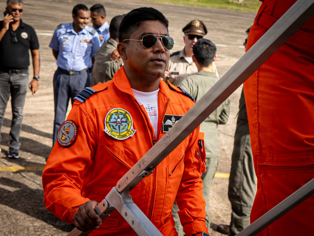 VP-26 Tridents Host P-8 Static Display During CARAT Sri Lanka 2026
