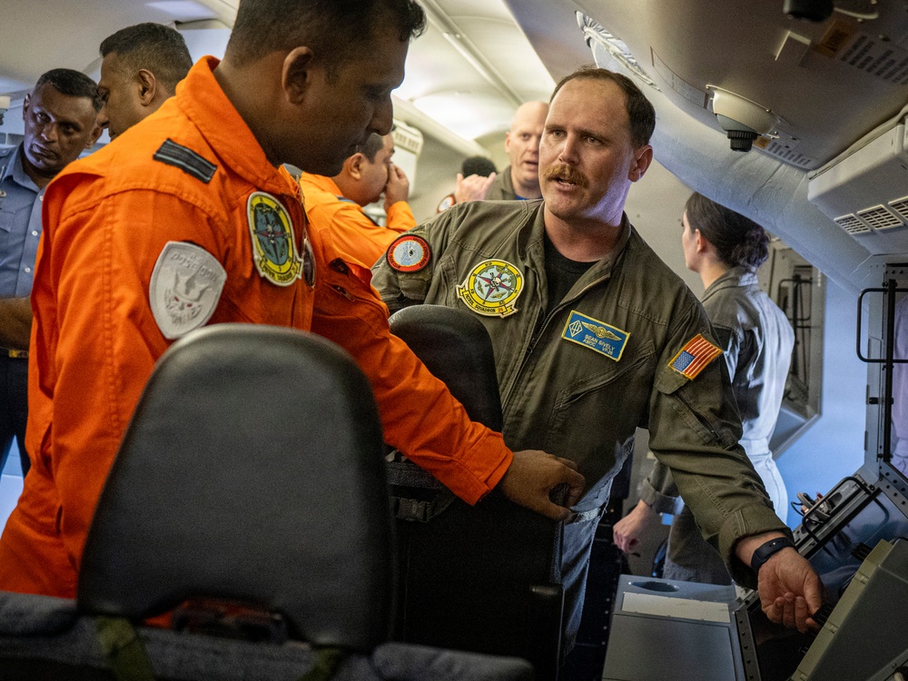 VP-26 Tridents Host P-8 Static Display During CARAT Sri Lanka 2026