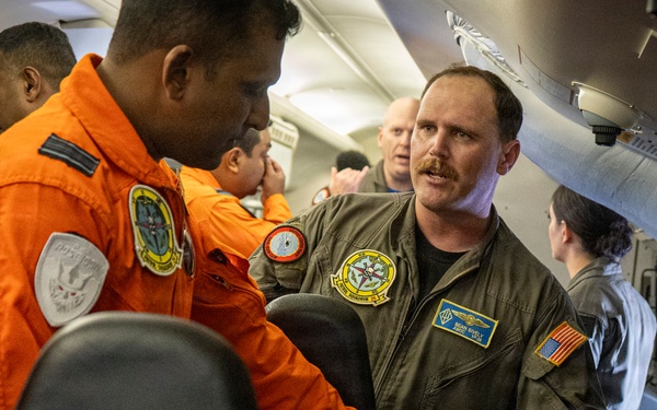 VP-26 Tridents Host P-8 Static Display During CARAT Sri Lanka 2026