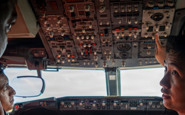 VP-26 Tridents Host P-8 Static Display During CARAT Sri Lanka