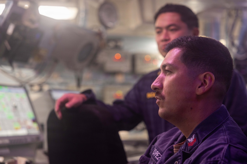 USS Princeton Watch Standers