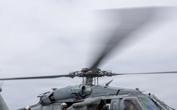 Flight Operations Aboard USS Ross