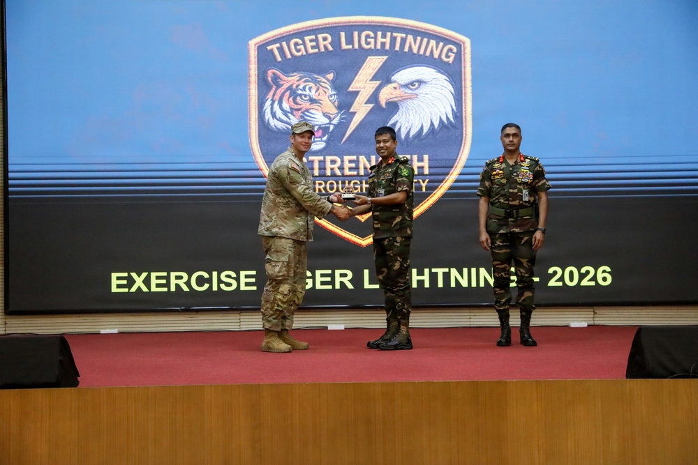 Exercise Tiger Lightning 2026 Closing Ceremony