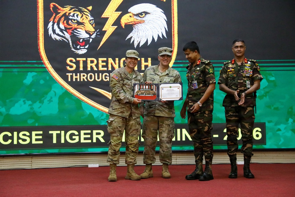 Exercise Tiger Lightning 2026 Closing Ceremony